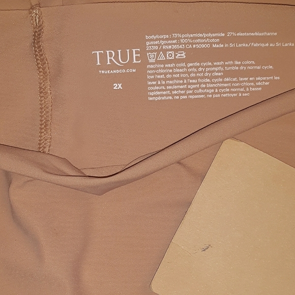 NWT Plus Size TRUE Body Sleeveless Hipster Panty - Picture 8 of 15